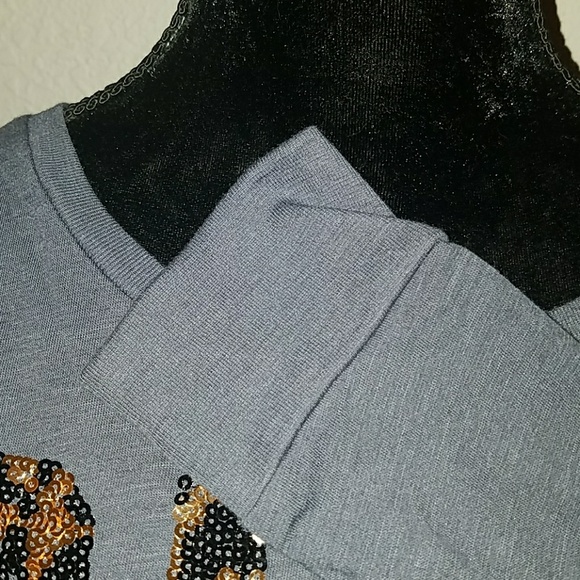 VICTORIA'S SECRET PINK Embellished Varsity Tee - Picture 4 of 4